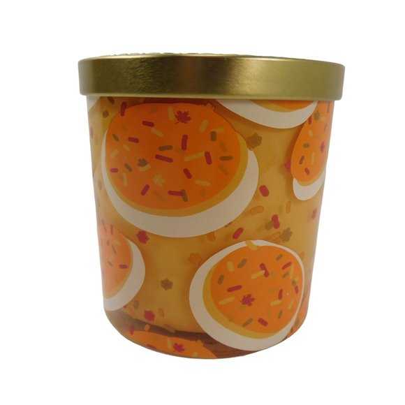 Opalhouse 15.1oz Lidded Glass Jar 2-Wick Candle frosted Sugar Cookies Soy Wax - Picture 8 of 9